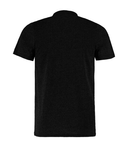 T-shirt homme noir chiné Kustom Kit Kustom Kit