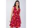 Robe courte femme été Melyna taille Empire Coton Du Monde-3