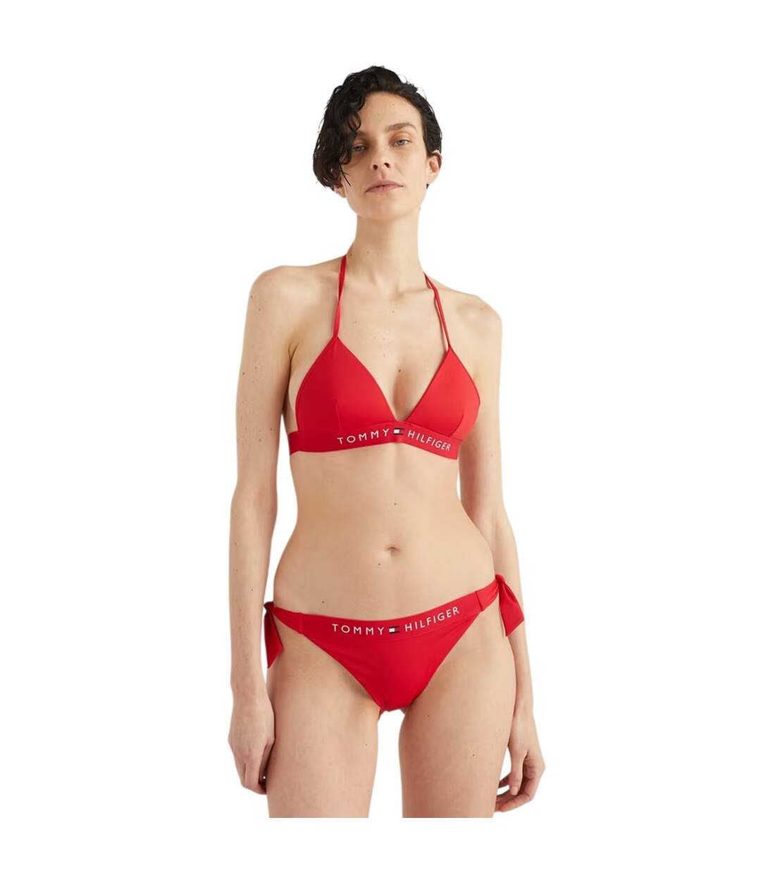 Bas De Maillot De Bain Original Femme Rouge Primaire Tommy Hilfiger-4