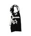Macro Logo Scarf One Size Black White Palm Angels-2