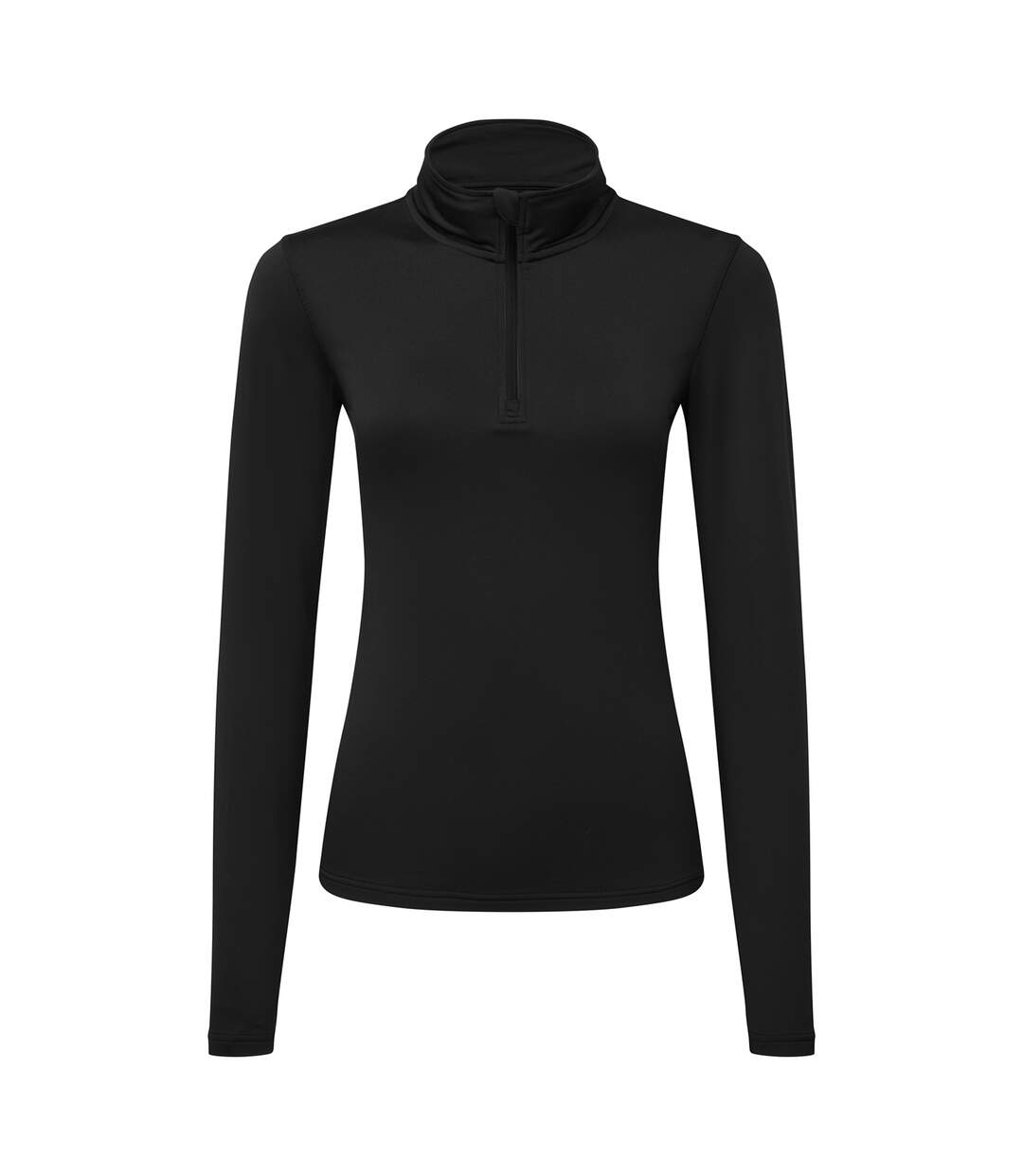 Haut De Sport Manches Longues Sport Femme Noir TriDri-1