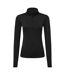 Haut De Sport Manches Longues Sport Femme Noir TriDri-1