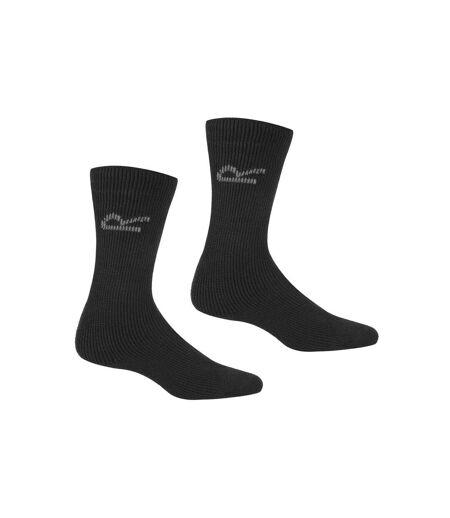 Regatta Great Outdoors Mens Loop Thermal Socks (Pack Of 5) (Black) - UTRG792