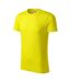 T-shirt Motif/style Uni Native Homme Jaune Malfini-3