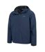 Mens Lightweight Hooded Jacket Navy Donnay-3