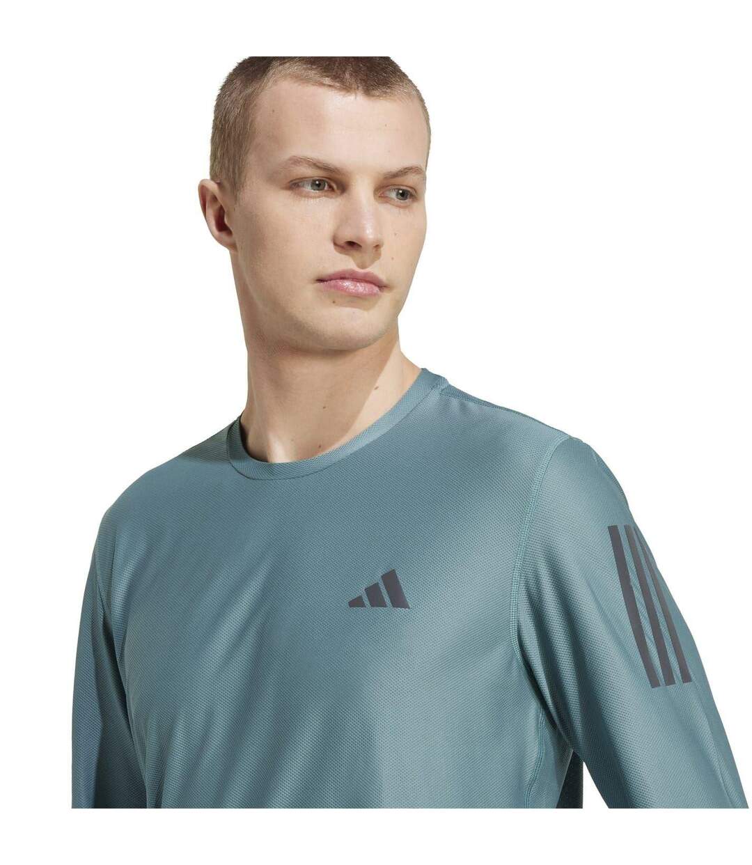 Haut Own The Run Homme Bleu Sarcelle Adidas-4