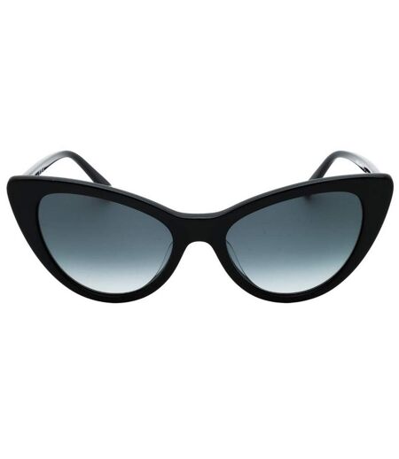 Womens/ladies Cat Eye Sunglasses One Size Dark Grey Generic