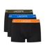 x3 Boxers Noirs Homme Lacoste 5H3401 - M