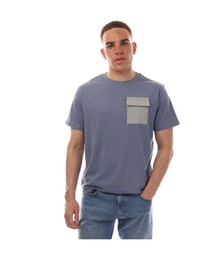 T-shirt Limatar Homme Bleu Duck And Cover