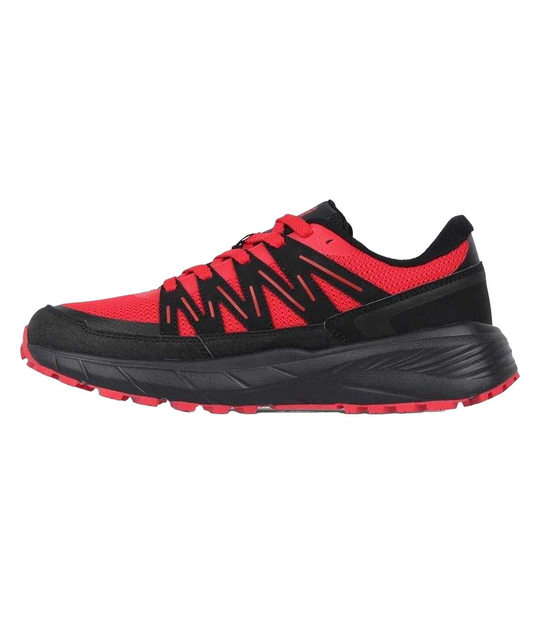 Mens Ortholite Trainers Red Black Karrimor-3
