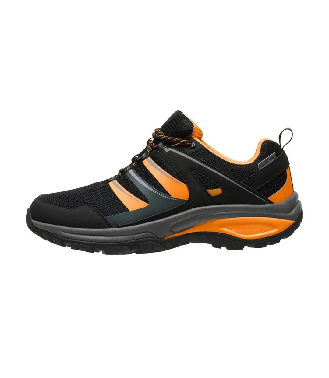 Chaussures De Marche Marc Homme Noir Orange Fluo Roly Footwear-2