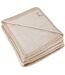 Dessus de lit coton et lin mélangés CABOURG naturel-1
