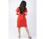 Robe courte manches courtes Albertine unie terracotta Coton Du Monde-4