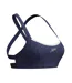 Womens/ladies Textured Cross Back Bikini Top Navy Speedo-3