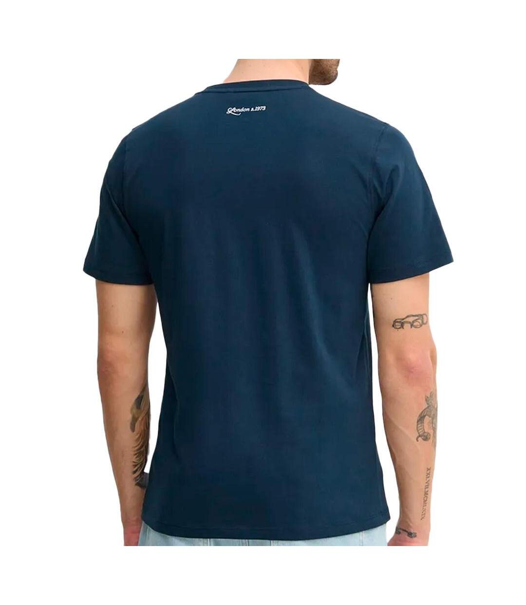 T-shirt marine homme pepe jeans daxton - l-2