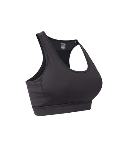 Brassière de sport motion femme noir vif Mountain Warehouse