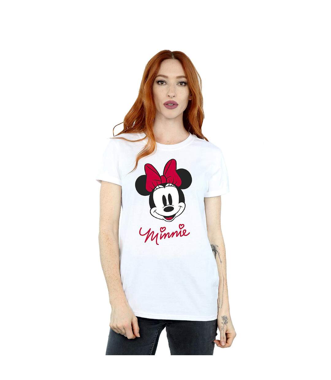 Disney - T-shirt - Femme (Blanc) - UTBI420-1
