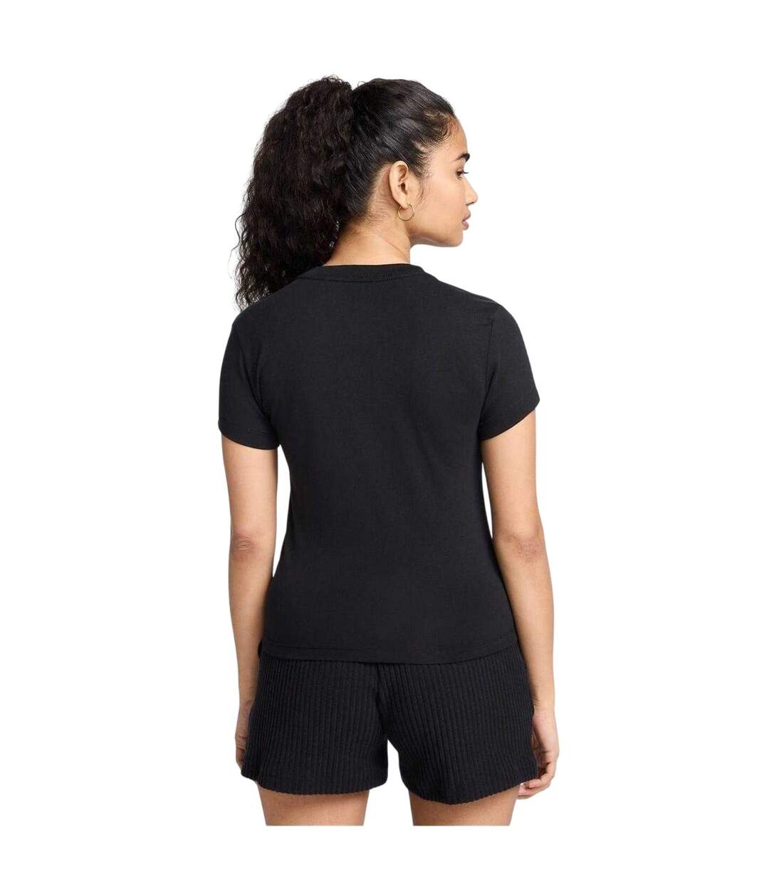 T-shirt Chill Femme Noir Blanc Nike-3