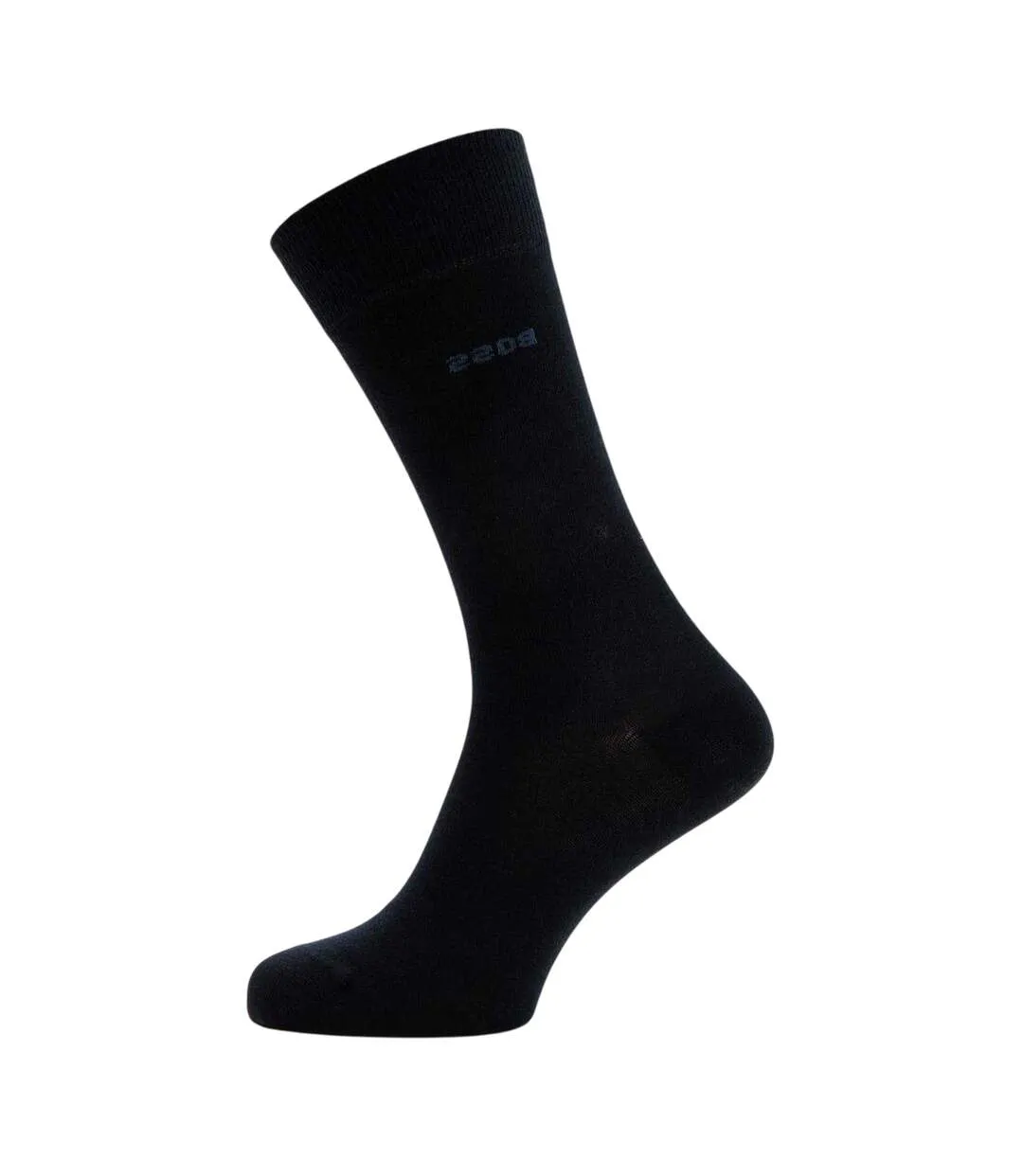 Pack Of 2  Mens Crew Socks  Dark Blue Boss-2