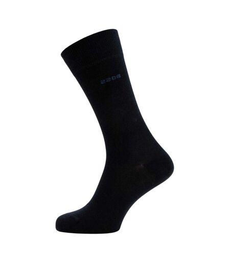 Pack Of 2  Mens Crew Socks  Dark Blue Boss