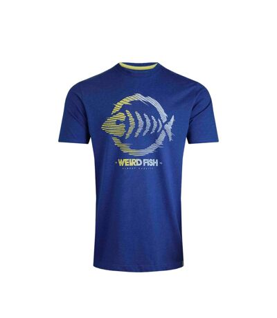 T-shirt velocity homme bleu cobalt Weird Fish Weird Fish