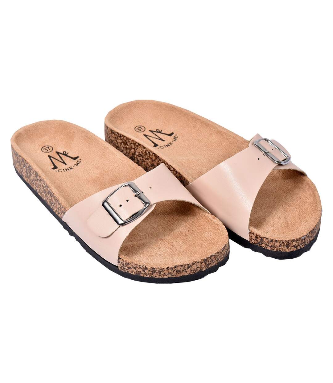 Sandale Mule Femme PREMIUM - Chaussure d'été Qualité et Confort - R93 BEIGE