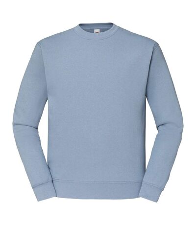 Fruit of the Loom Mens Classic 80/20 Raglan Sweatshirt (Mineral Blue)