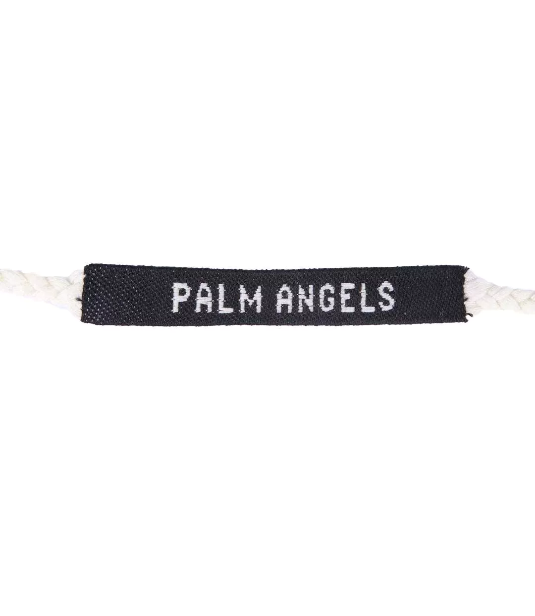 Logo Bracelet One Size Black White Palm Angels-1