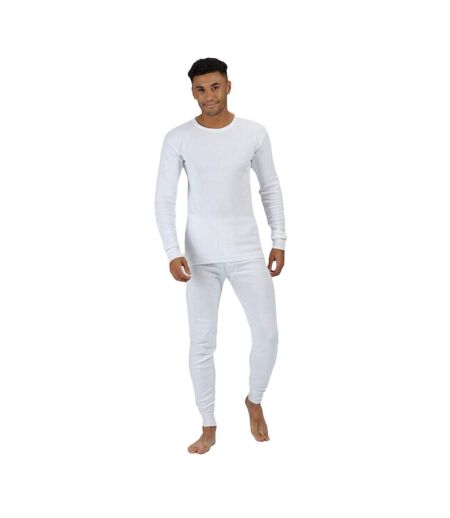 T-shirt Thermique Hommes Blanc Regatta