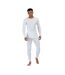 T-shirt Thermique Hommes Blanc Regatta-4