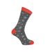1 Pack Mens Novelty Festive Christmas Bamboo Socks-1
