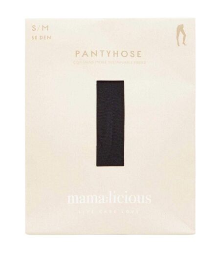 Lot De 2  Collants Grossesse Femme Noir Mamalicious