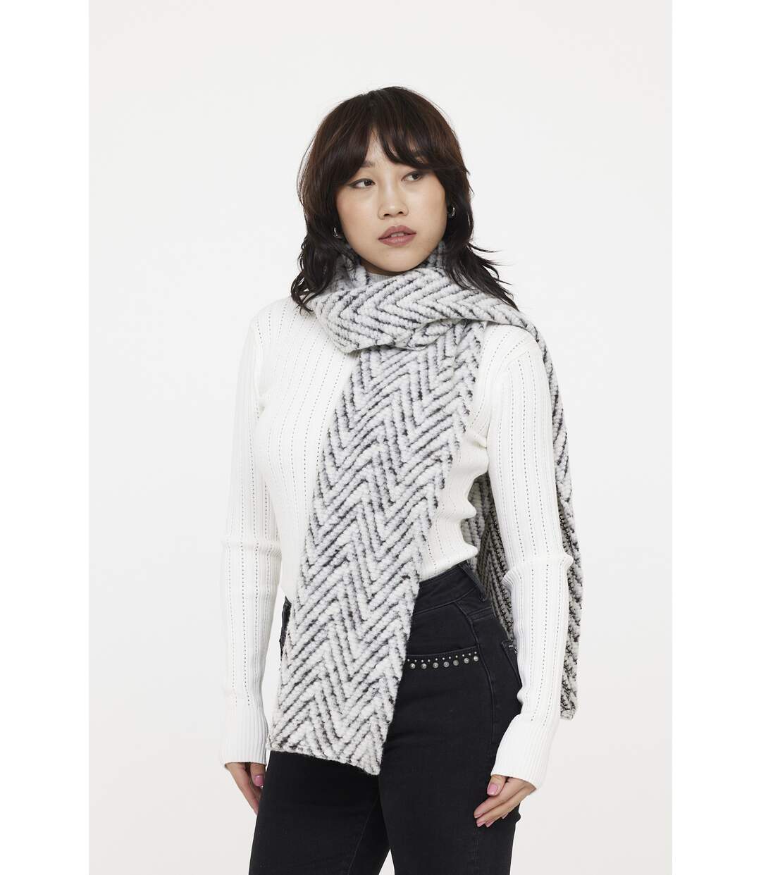 Echarpe polyester  WALNOF-2