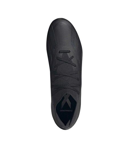 Unisex Adult Crazyfast.3 Firm Ground Football Boots Black Adidas