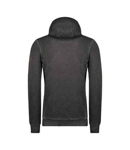 Sweat À Capuche Motif/style Badge Gymclass Eo Homme Noir Geographical Norway