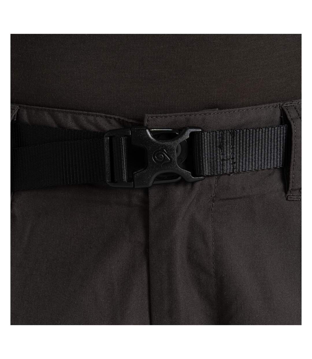 Pantalon Décontracté À Taille Haute Semi-élastiquée Kiwi Classic Homme Marron Gris Craghoppers-4