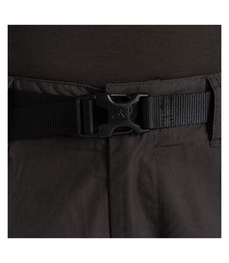 Pantalon Décontracté À Taille Haute Semi-élastiquée Kiwi Classic Homme Marron Gris Craghoppers