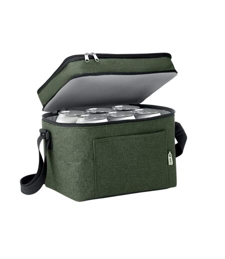 Icecube rpet cooler bag 25cm x 30cm x 20cm dark green MidOcean