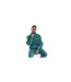 Mens Kings Embroidered Corduroy Track Jacket Green Avirex-1
