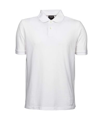 Polo à manches courtes homme blanc Tee Jays