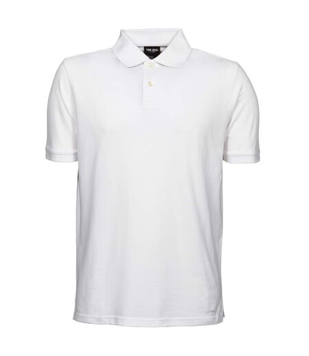 Polo à manches courtes homme blanc Tee Jays