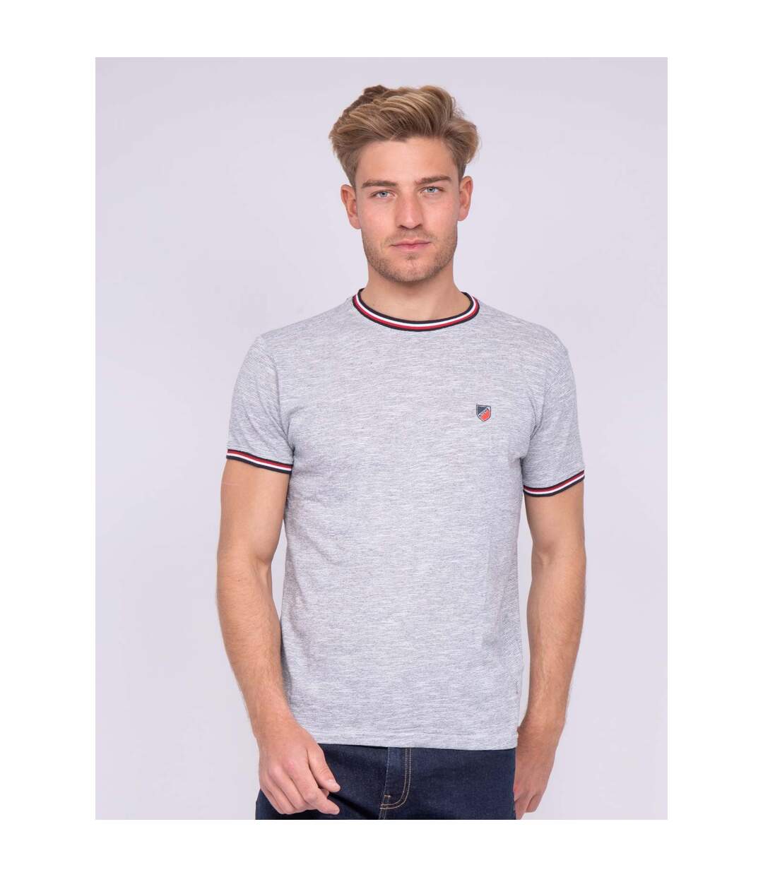 T-shirt col rond pur coton NOPLATO-1
