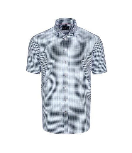 Chemise Motif/style À Carreaux Havaii Homme Noir Di Selentino