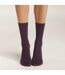 Mi-chaussettes effet satiné Mode-1