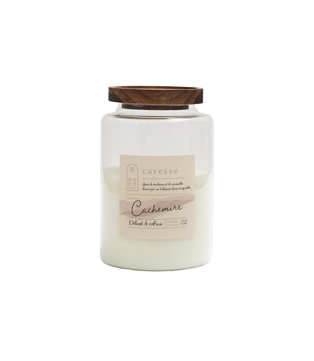 Bougie Parfumée Softness 650g Cachemire-1
