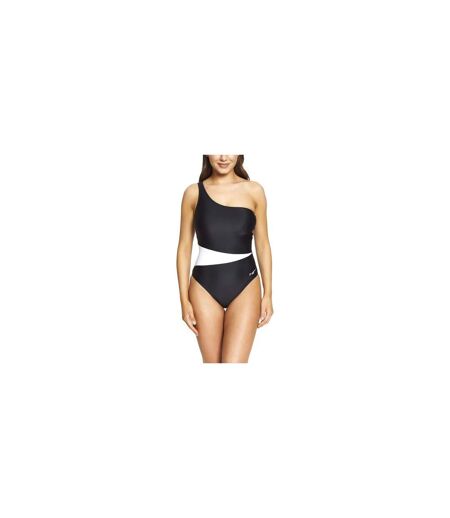 Maillot De Bain 1 Pièce Motif/style Blocs De Couleurs Femme Noir Zoggs