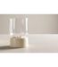 Lanterne en Verre Vica 12cm Beige-4