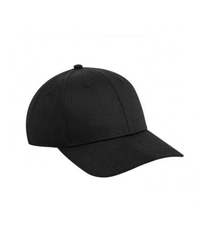 Beechfield Urbanwear 6 Panel Snapback Cap (Black)