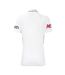 Womens/ladies England Cricket T-shirt Red Castore-2