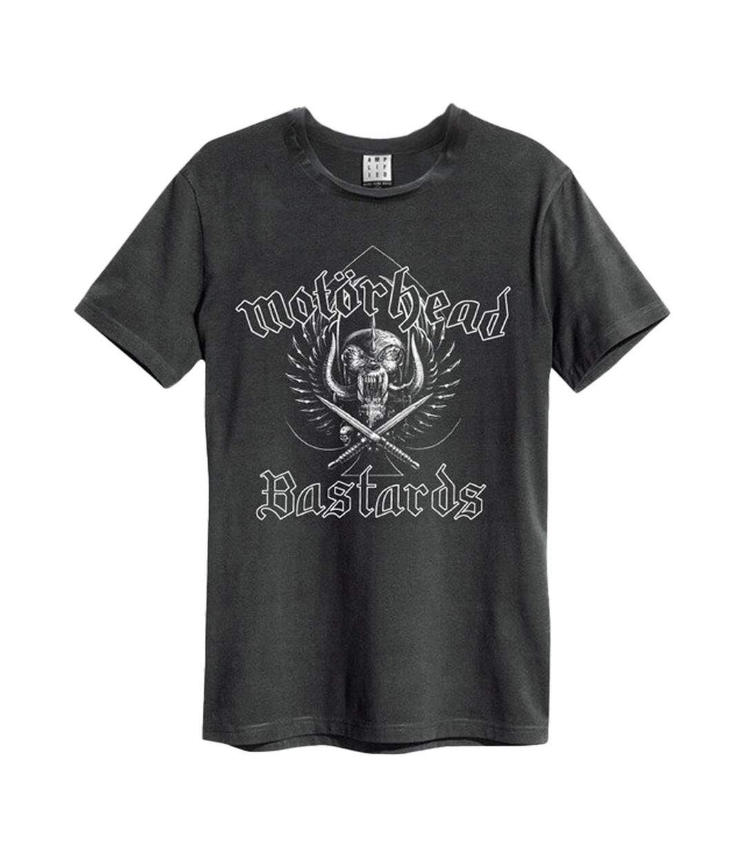 T-shirt Bastards Adulte Anthracite Amplified-1